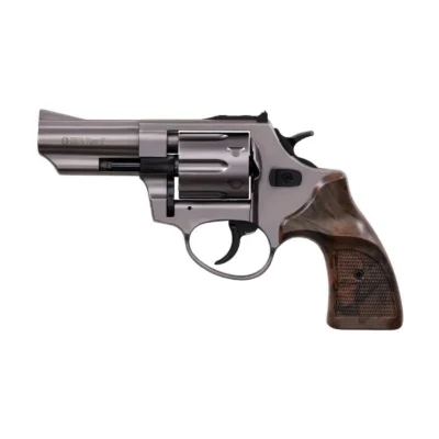 Ekol Aras Compact 9mm yarı otomatik kurusıkı ses tabancası füme renkli taktik modeli.
