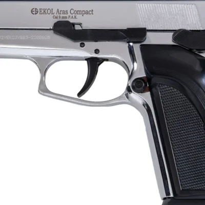 Ekol Aras Compact 9mm yarı otomatik parlak beyaz kurusıkı tabanca fiyatları ve özellikleri.