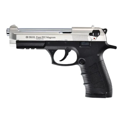 Ekol Fırat P92 Magnum 9mm saten kurusıkı ses tabancası modeli ve en uygun fiyatları.