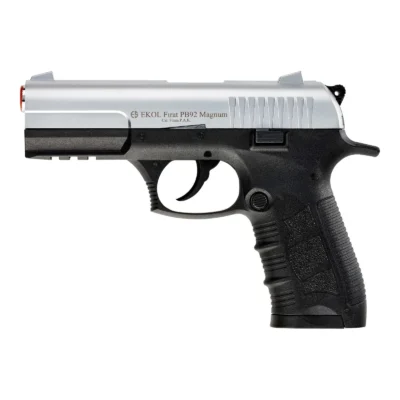Ekol Fırat PB92 9mm Kalibre yarı otomatik kurusıkı ses tabancası beyaz renk özellikleri ve fiyatı.