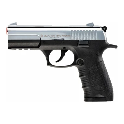 Ekol Fırat PB92 9mm yarı otomatik kurusıkı ses tabancası parlak beyaz modeli özellikleri ve fiyatları.