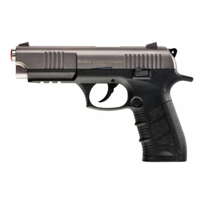 Ekol Fırat PC92 9mm kurusıkı ses tabancası füme renkli taktik modeli.