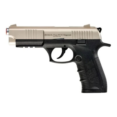 Ekol Fırat PC92 9mm Kalibre saten kurusıkı ses tabancası outdoor ve taktik eğitim silahı.