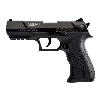 Ekol Nig 211 9mm P.A.K. yarı otomatik kurusıkı ses tabancası mat siyah.