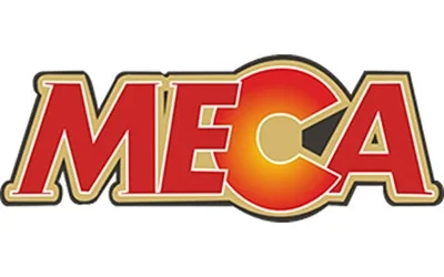 Meca av fişekleri markasının yüksek performanslı buckshot ve tek kurşun ürünlerini temsil eden logosu.