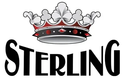 Sterling mühimmat ve tabanca fişeği üreticisinin resmi logosu.
