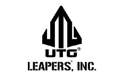 UTG Leapers taktik ekipmanları ve atıcılık aksesuarları üreticisinin resmi logosu.