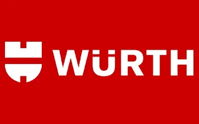 Würth profesyonel montaj, el aletleri ve kimyasal ürünler markası logosu.